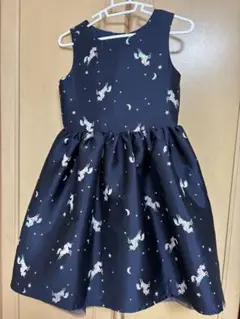 ユニコーンプリントドレス