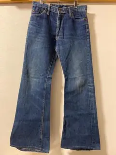 BISON バイソン フレアデニムパンツ ブーツカット ベルボトム