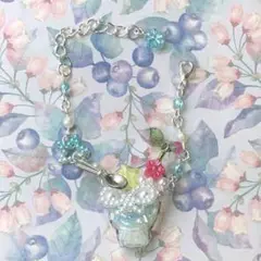 ドール 10cm 12cm ぬい服 ポシェット クリームソーダ ブルーハワイ