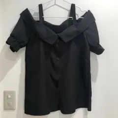 オフショルダー　トップス　オフショル　肩出し　肩紐　イチオク