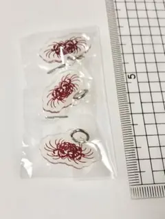 アクリルキーホルダー　彼岸花（丸カン付き）