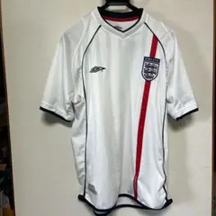 2002日韓W杯 イングランド代表ユニホーム #半袖