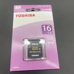 東芝SDHCメモリーカード　Class4 16GB 未開封保管