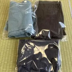 無地ダブルガーゼ生地 3色セット