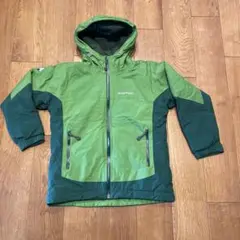 美品 モンベル スキーウエア 140 グリーン 130