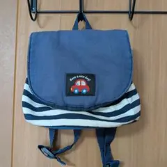 車の刺繍付きナップザック