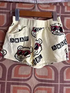 ANAP クマ柄 ハーフパンツ