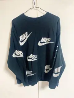 NIKE総柄トレーナー スウェット