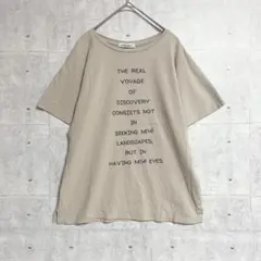 【PARK GIRL】ロゴプリントTシャツ (M) 綿100% カジュアル