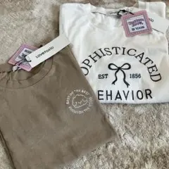 ⭐︎難あり　ラブトキ✧新品✧長袖トップスセット150