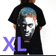 SAPEur】 葛飾北斎 赤富士 ロッドマン Tシャツ XL - メルカリ