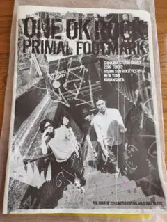 邦楽 ONE OK ROCK PRIMAL FOOTMARK 2011 2012 ONE OK ROCK OFFICIAL PHOTO BOOK PRIMAL FOOTMARK 2012