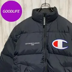 【完売品】 美品 チャンピオン レットイットライド ダウンジャケット ヌプシ 黒
