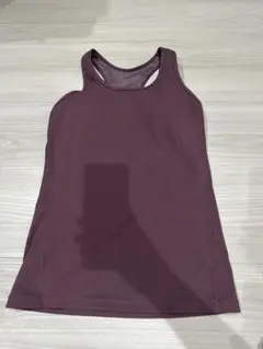 ほぼ未使用 スカーラ SUKALA ベーシックタンクトップ M ボルドー ヨガ