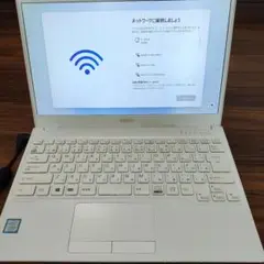 富士通 ノートPC ホワイト lifebook FMVU75C3W