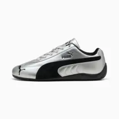 PUMA シルバー ブラック スニーカー