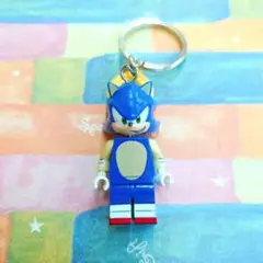 ソニック★セガ★ブロックキーホルダー★アメキャラ