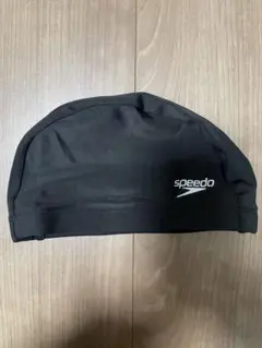 speedo スイムキャップ フリーサイズ 黒