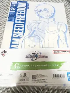 一番くじガンダムSEED FREEDOM G賞 クリアファイル キラ・ヤマト