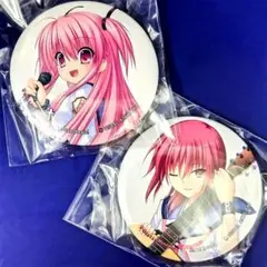 AngelBeats!　key　ガルデモ　岩沢雅美&ユイ　缶バッジセット