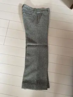 パーリーゲイツ チェックウールパンツ