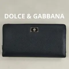 ACP01 ドルチェ&ガッバーナ 未使用美品 ラウンドファスナー長財布