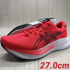 アシックス　GEL-EXCITE 11　フラッシュレッド　27.0cm　新品