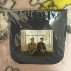 旅トモT_Fポーチ ネイビー　山下智久　菊池風磨　コラボグッズ