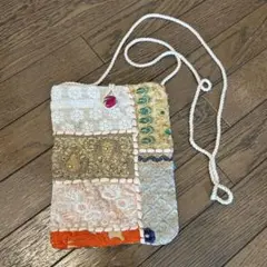 インド刺繍バッグ