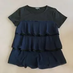 SONIA RYKIEL フリル付きカットソー　トップス 38