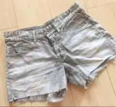 ルシェルブルー デニムショートパンツ