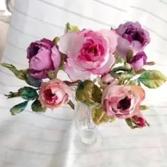 布花作品♡薔薇