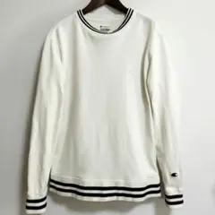 チャンピオン　リンガー　スウェット　白　ホワイト　Mサイズ　トレーナー
