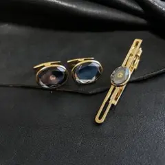 【美品】 ミラショーン　ネクタイピン　カフスセット