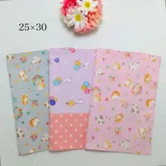 ❤︎SALE❤︎ 25×30ランチョンマット クロス　3枚セット　うさぎ