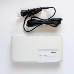 BUFFALO スイッチングハブ LSW3-TX-8NP/WH