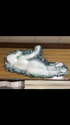 座せる裸婦全身像　クリーンアップ済　美品！　石膏 デッサン　高さ42cm 2025年最新】裸婦 石膏の人気アイテム - メルカリ