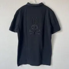 Psycho Bunny サイコバニー　ポロシャツ　ブラック　Mサイズ