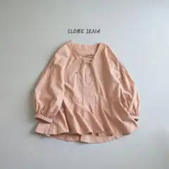 0380 スローブイエナ ブラウス ピンクベージュ SLOBE IENA