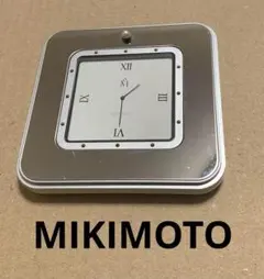 Mikimoto 置き時計　パール付き　動作未確認