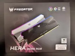 Acer Predator Hera DDR5 8000MT/s 16GB×2枚