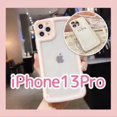 iPhone13Pro ピンク iPhoneケース シンプル フレーム