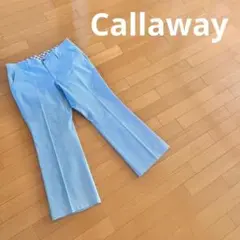 【極美品】callaway golf キャロウェイ ストレートパンツ スラックス