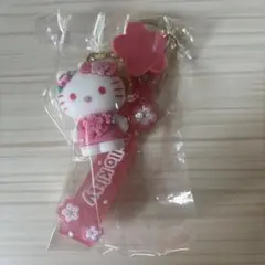 キティ キーホルダー 桜 サンリオ