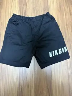 KIXSIX ブラック ショートパンツ ハーフパンツ チノパン XL 黒
