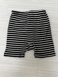 パンツ　スパッツ　ズボン　レギンス　ボーダー　白　黒　ホワイト　ブラック