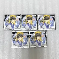銀魂 キャラポップストア 花鳥風月 和紙 缶バッジ 志村新八