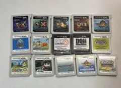 3ds、dsソフト15個　まとめ売り
