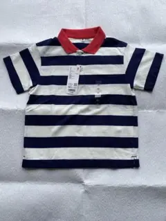 UNIQLO KIDS ドライカノコボーダーポロシャツ 120 新品未使用