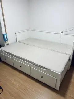 IKEA ヘムネス　マットレス2枚付きHEMNES